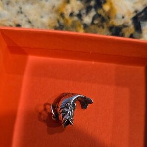 James Avery Silver Fish Charm